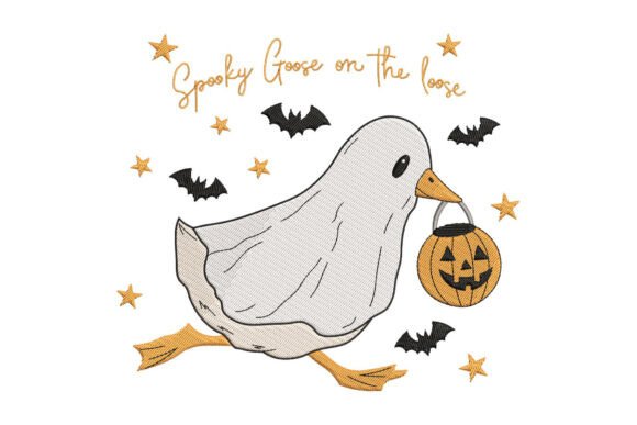 Download Spooky Goose on the Loose Halloween - Loose Collection
